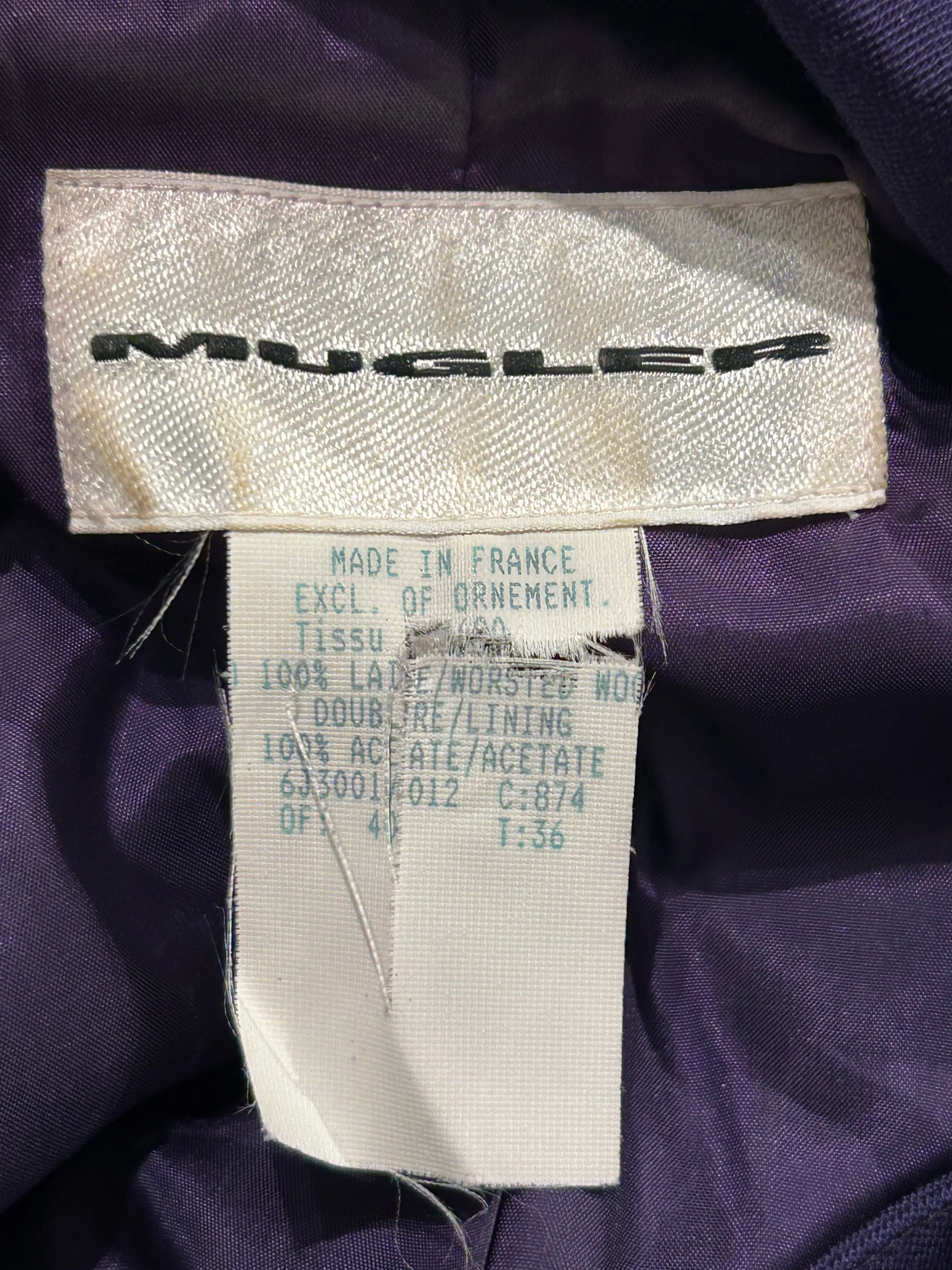 Vintage Thierry Mugler - EU 34