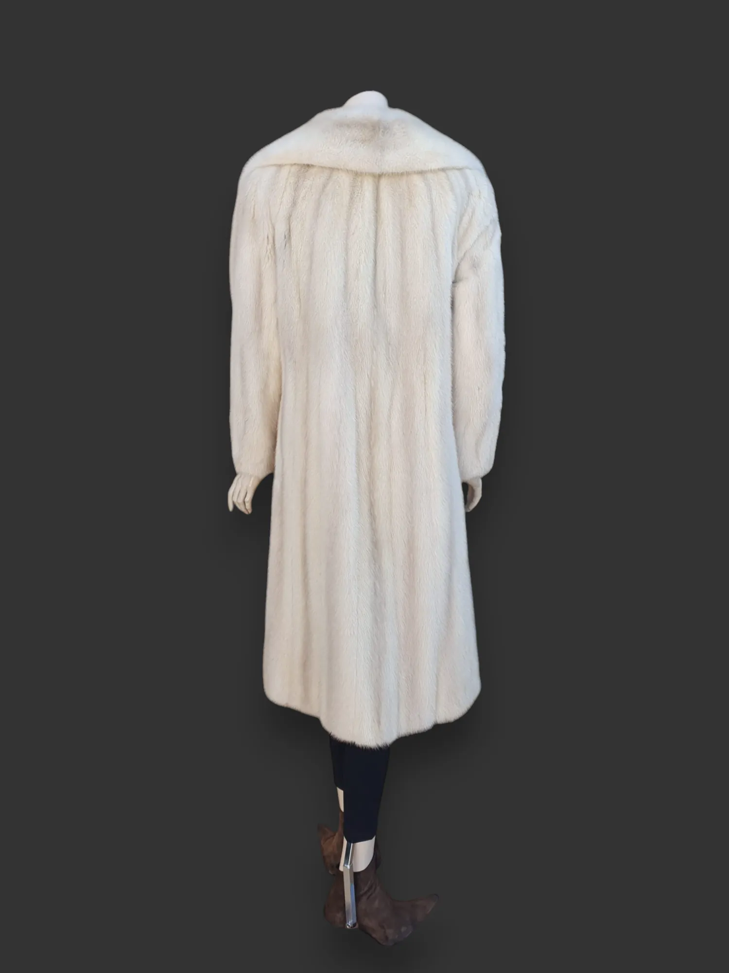 Vintage Tourmaline Mink Coat -Small