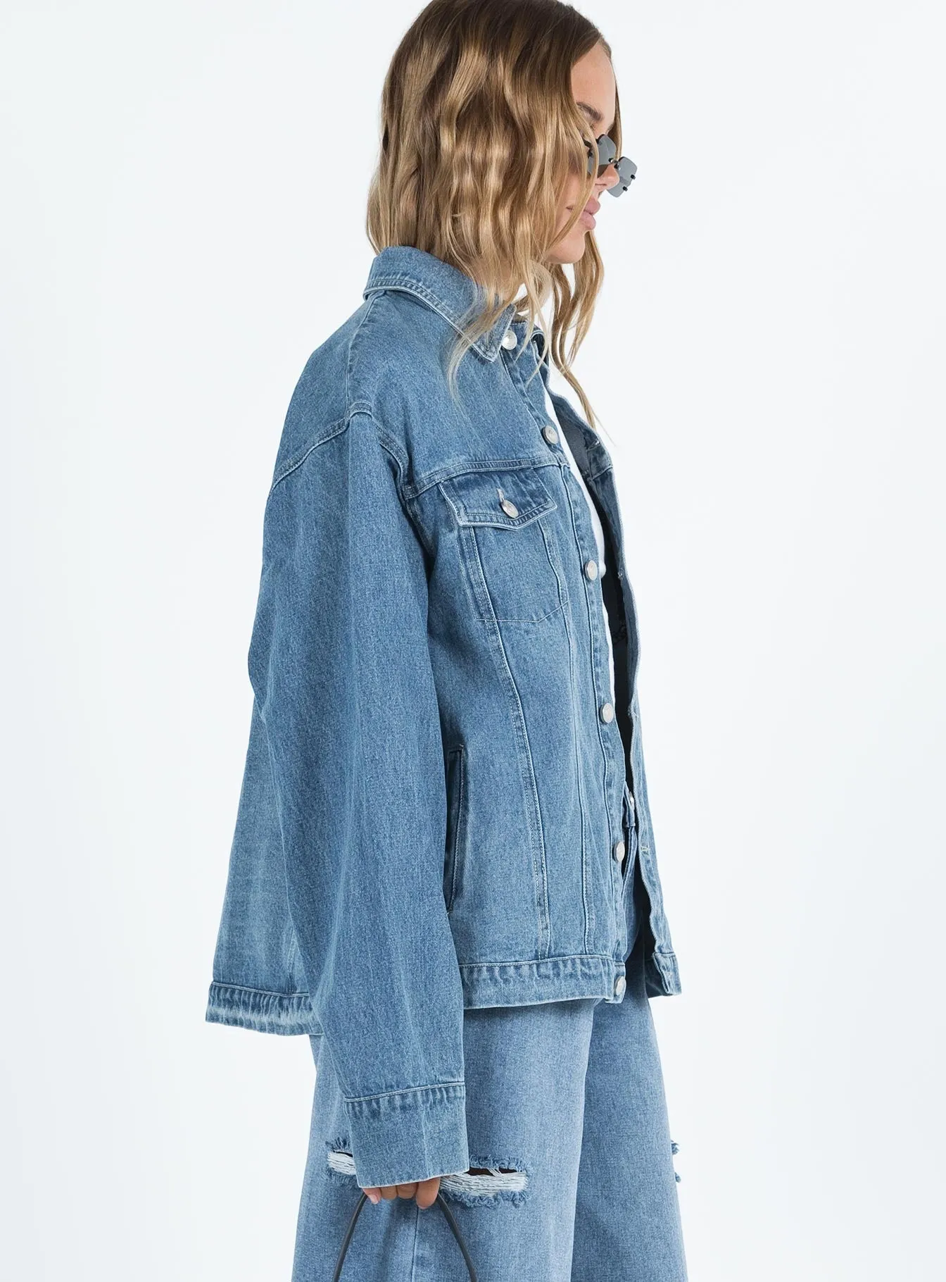 Ward Mid Wash Denim Jacket