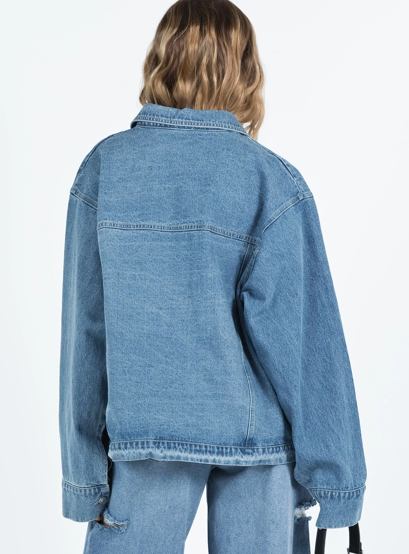 Ward Mid Wash Denim Jacket
