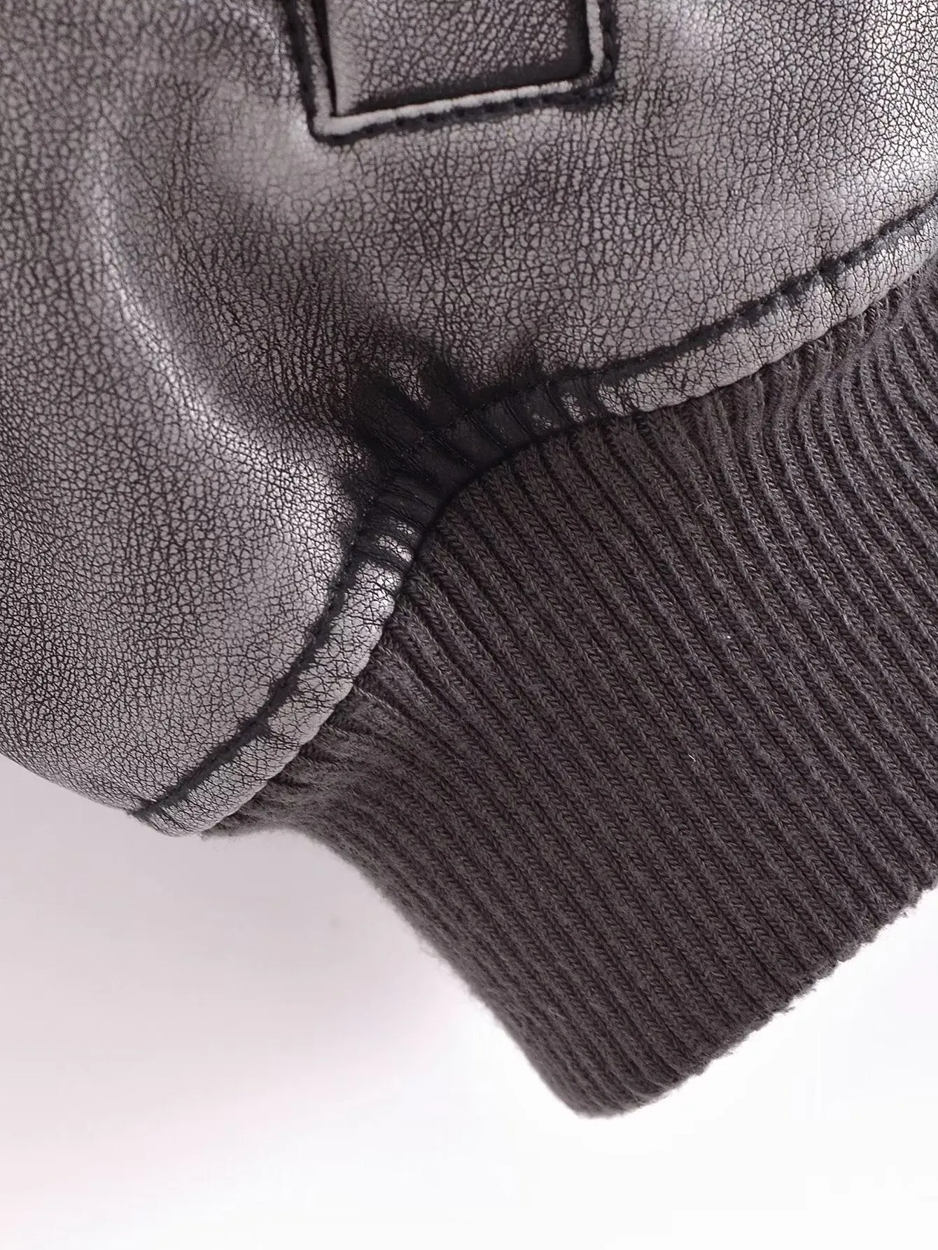 Washed Out Zip Up Bomber Jacket