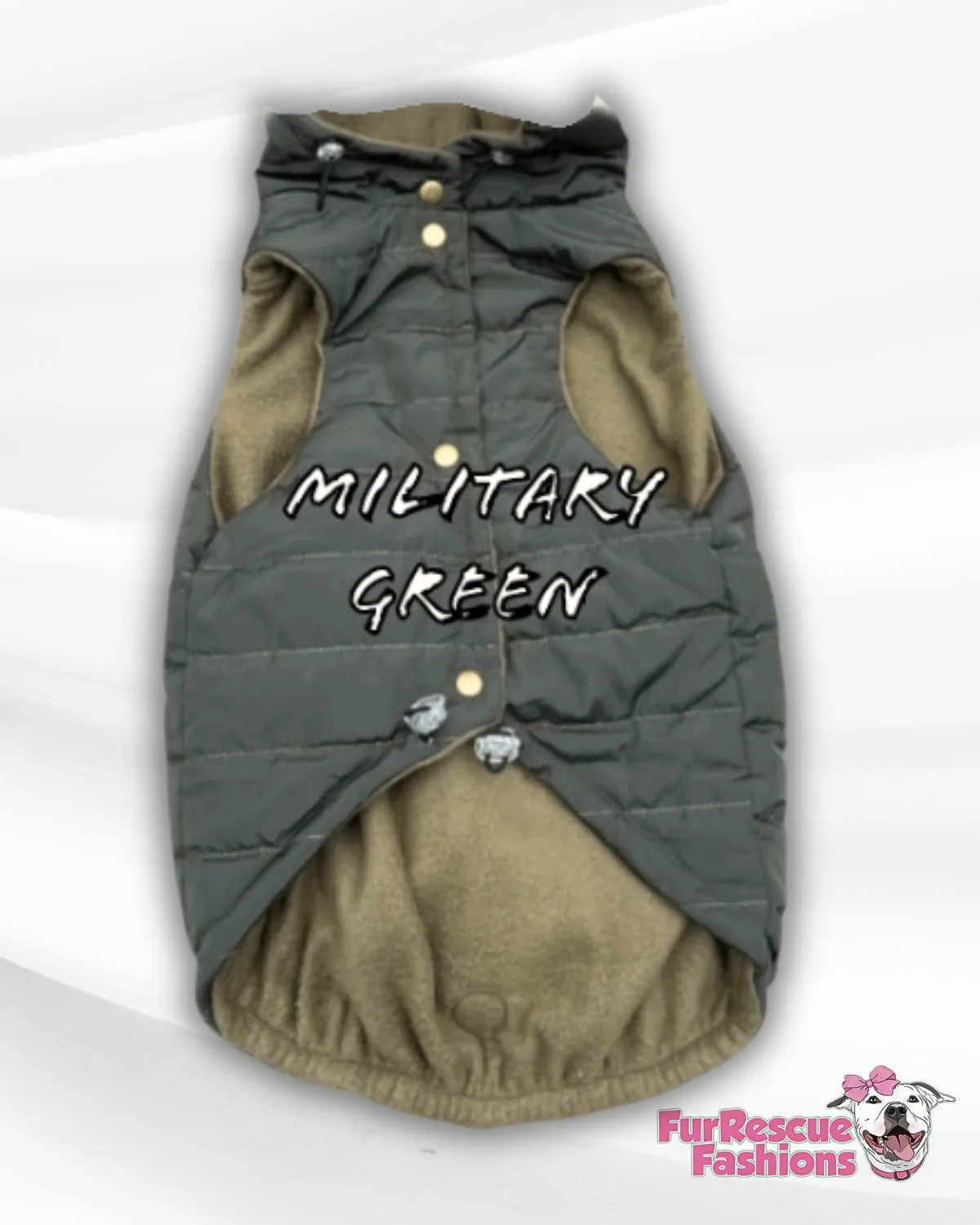 Weather Resistant Winter Puffer Vest