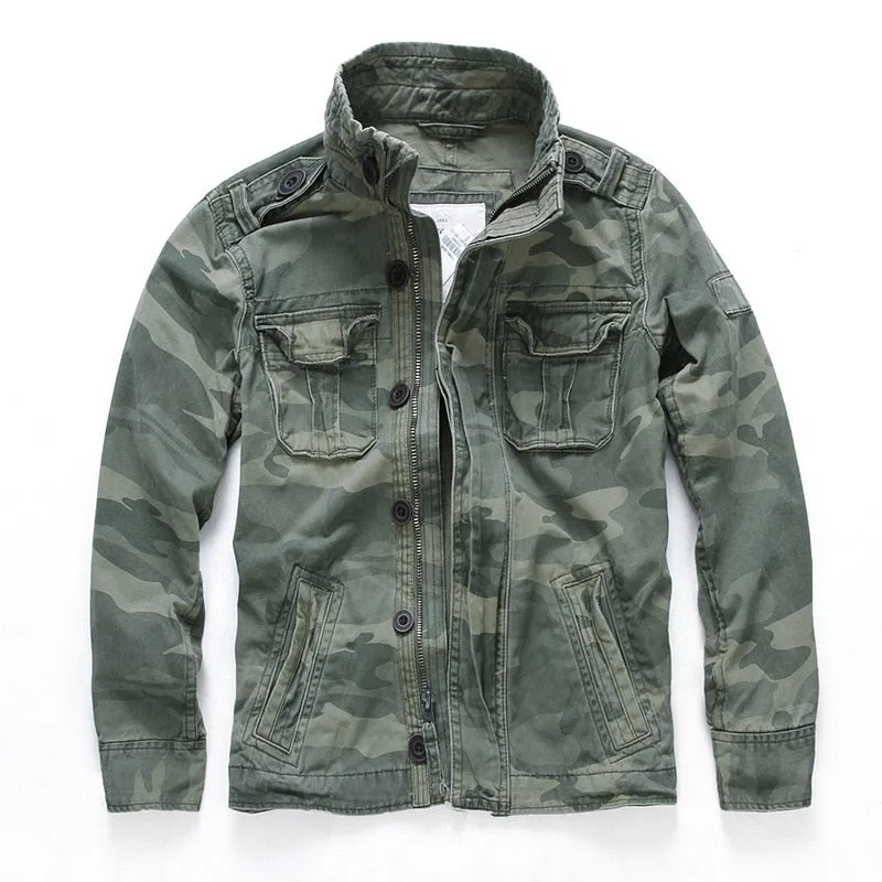 West Louis™ Military Spring Camo Jacket