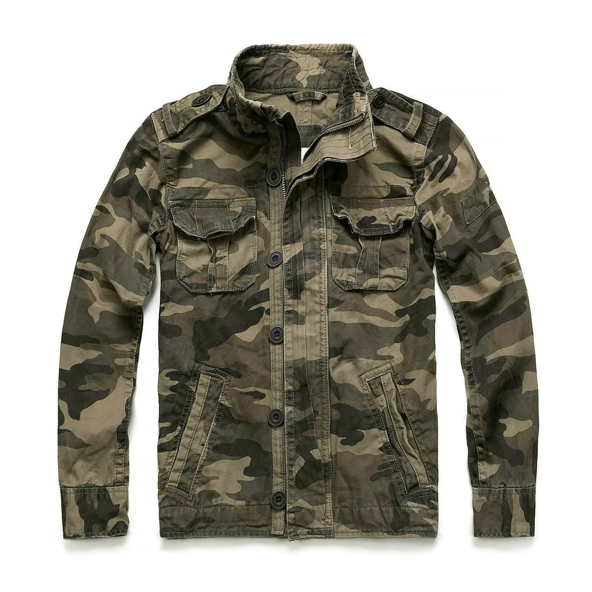 West Louis™ Military Spring Camo Jacket