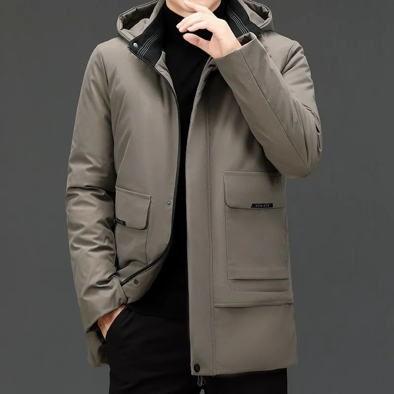 West Louis™ Top Grade Winter Designer Warm Windbreaker Coat