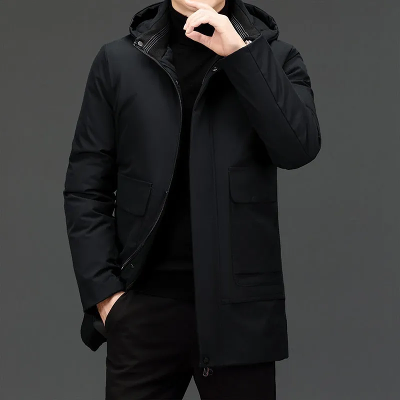 West Louis™ Top Grade Winter Designer Warm Windbreaker Coat
