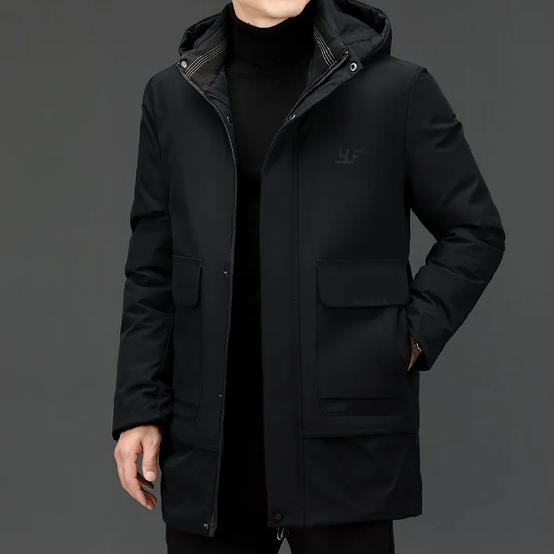 West Louis™ Top Grade Winter Designer Warm Windbreaker Coat