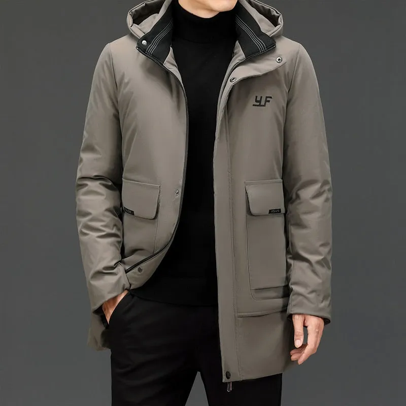 West Louis™ Top Grade Winter Designer Warm Windbreaker Coat
