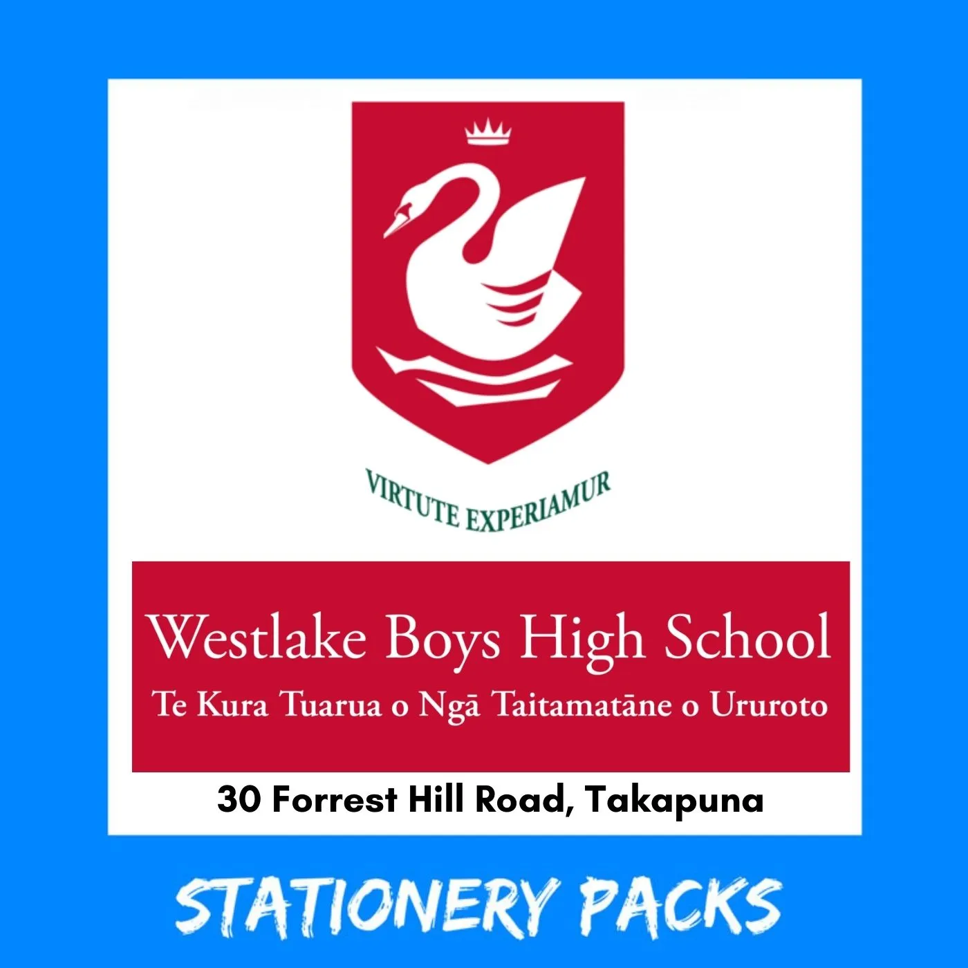 Westlake Boys High School Stationery Pack 2025 Year 9