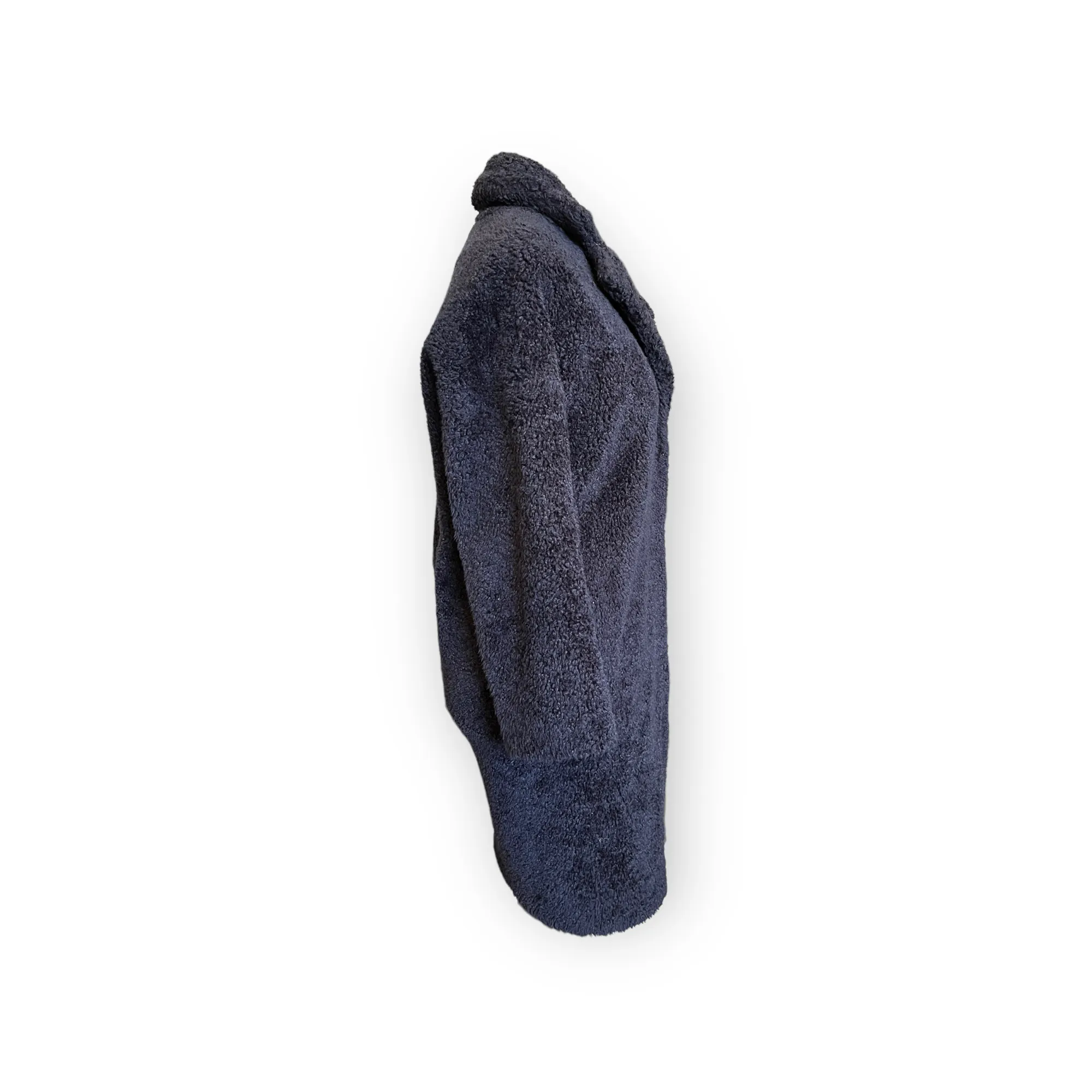 Whistles Navy Fluffy Coat