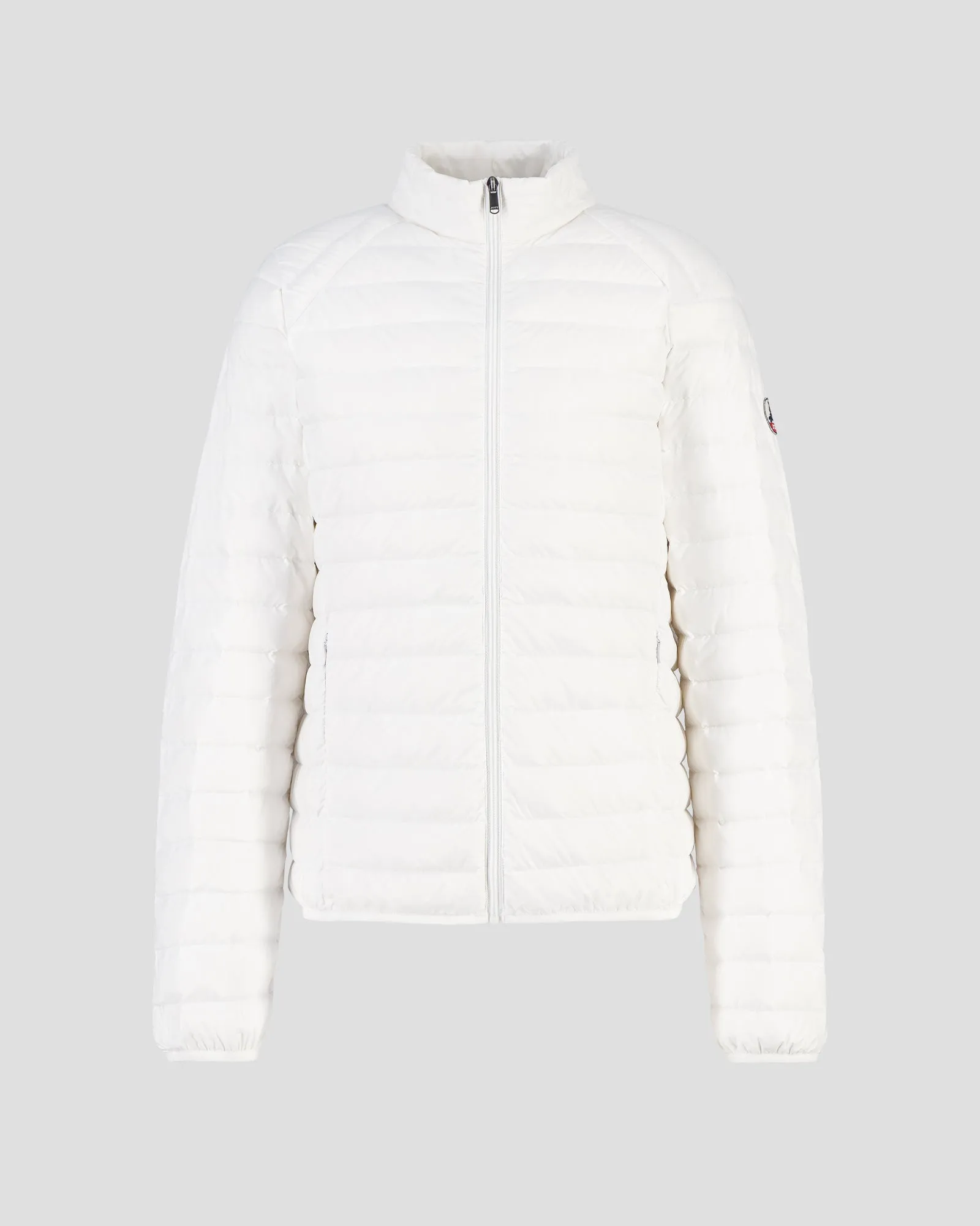 White Lightweight down jacket Mat