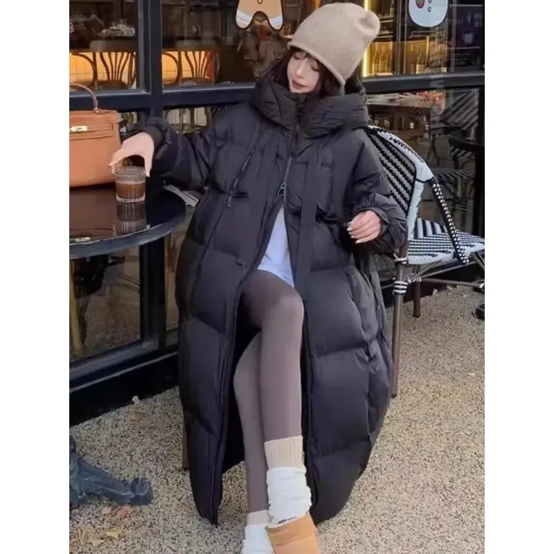 Winter Hooded Stand Collar Warm Coats