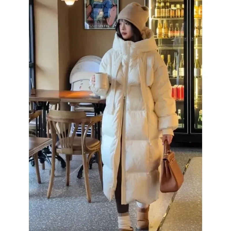 Winter Hooded Stand Collar Warm Coats