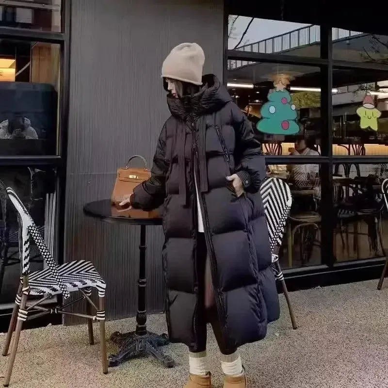 Winter Hooded Stand Collar Warm Coats