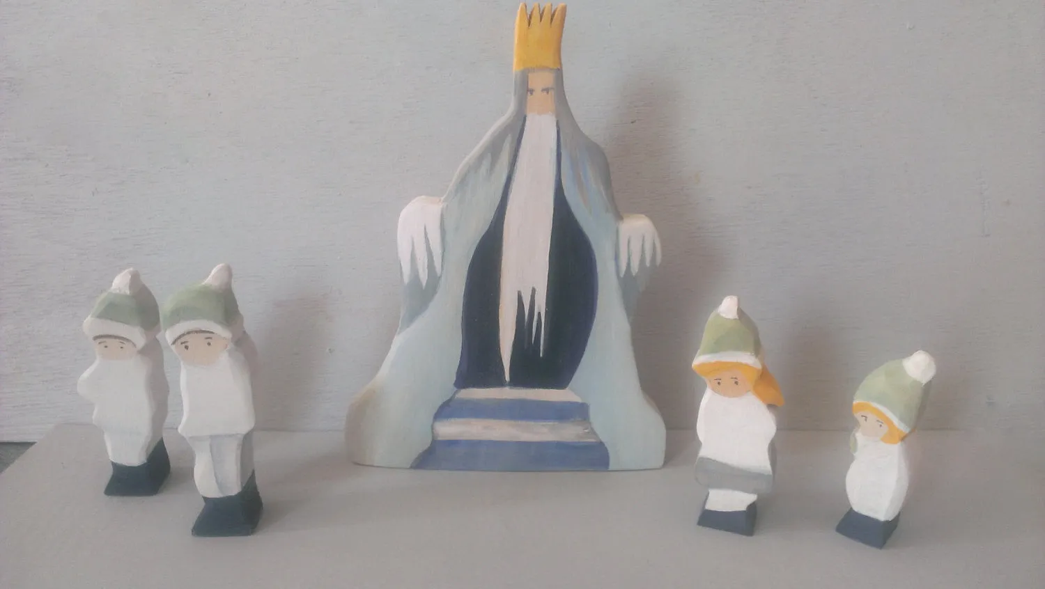 winter in the forest | waldorf figures