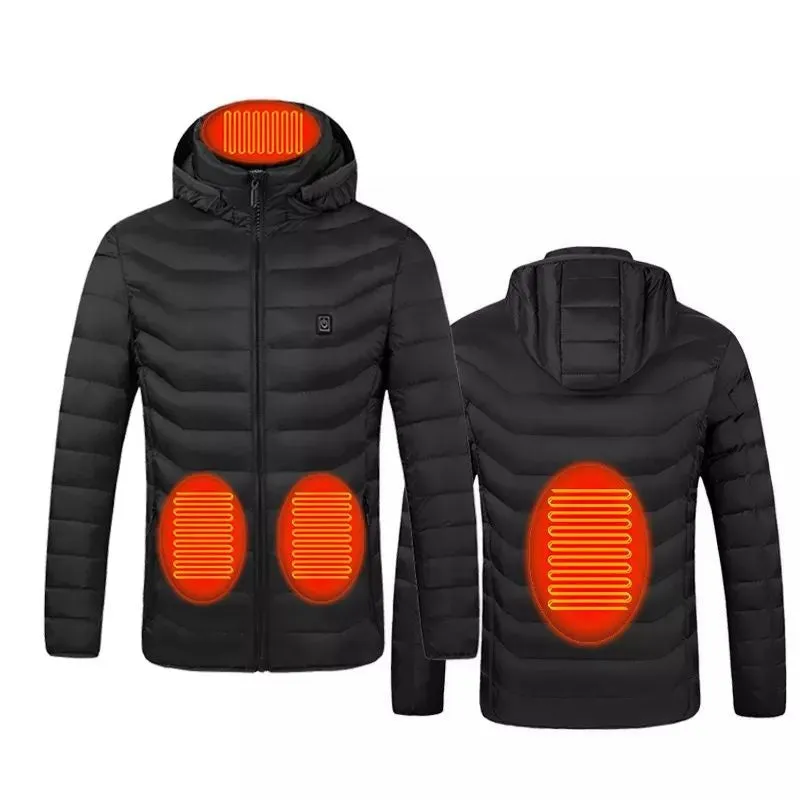 Winter Smart Usb Battery Safety Heated Clothing Ski Hunting Jacket