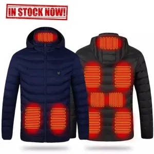 Winter Smart Usb Battery Safety Heated Clothing Ski Hunting Jacket