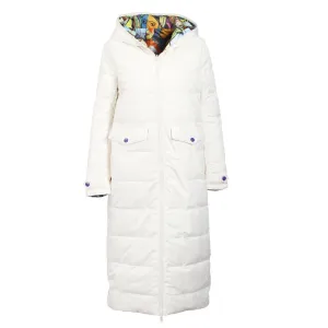 Winter Solid Color Long Sleeve Hooded Down Jacket