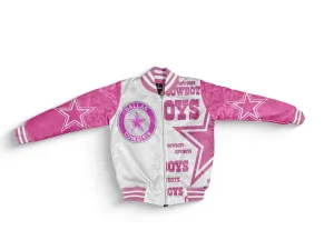 Women Dallas Cowboys pink Bomber