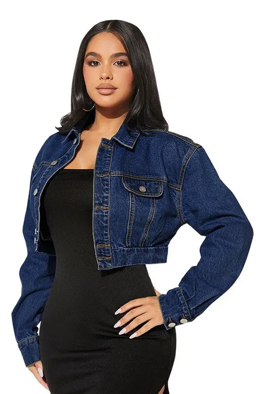 WOMEN FASHION DENIM JACKET