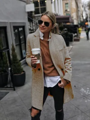 Women's Casual Trench Coat..