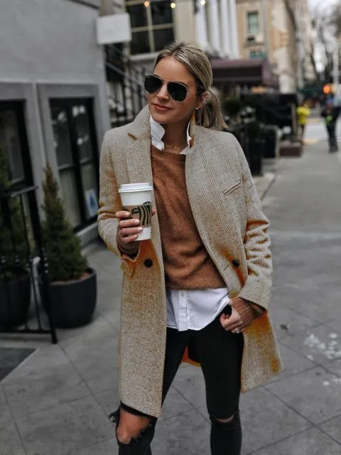 Women's Casual Trench Coat..