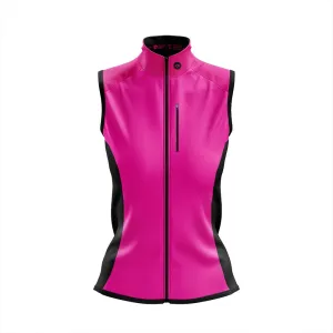 Womens Pink Tor Cycling Gilet