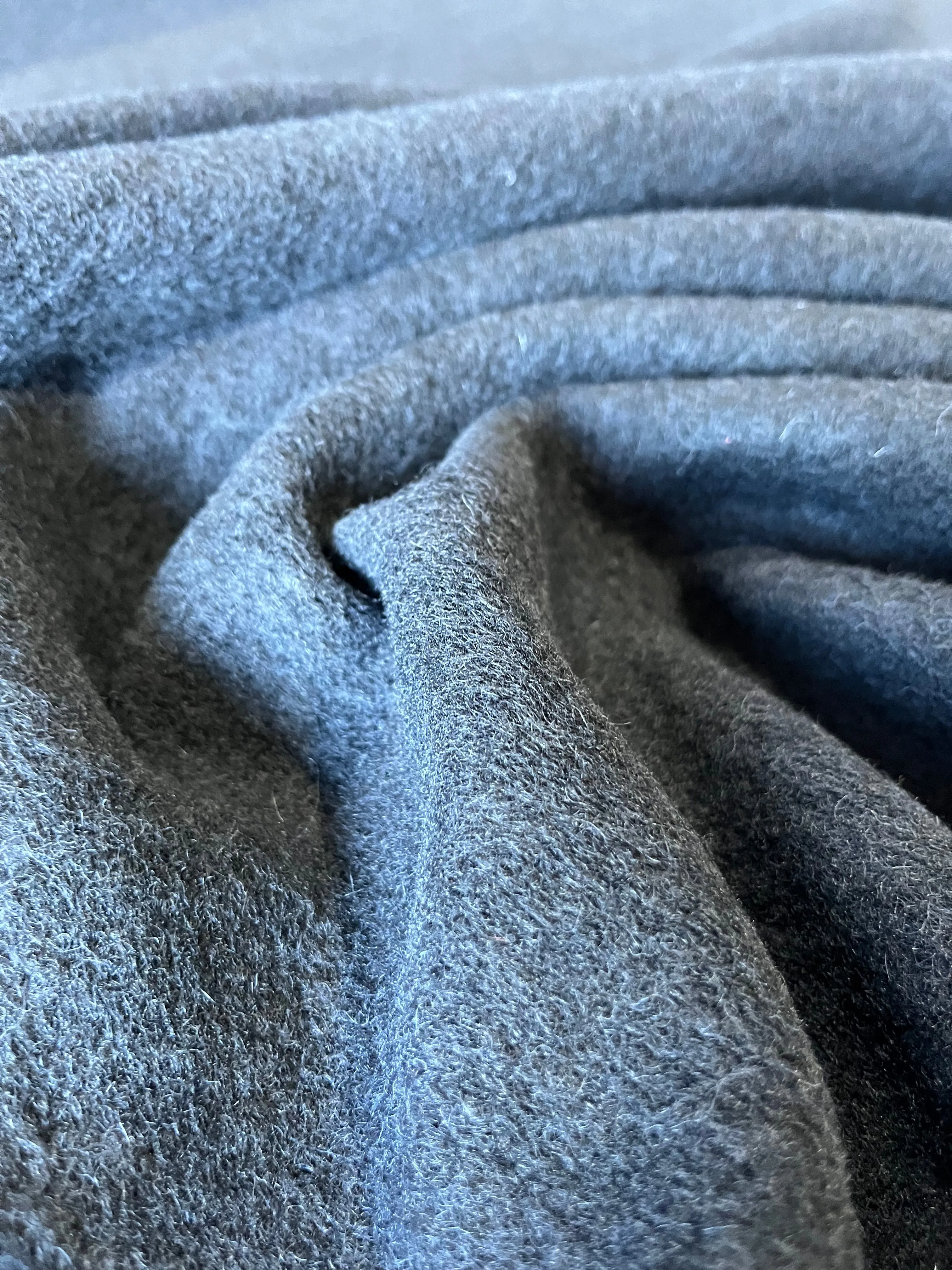 WOOLY BOILED WOOL NAVY