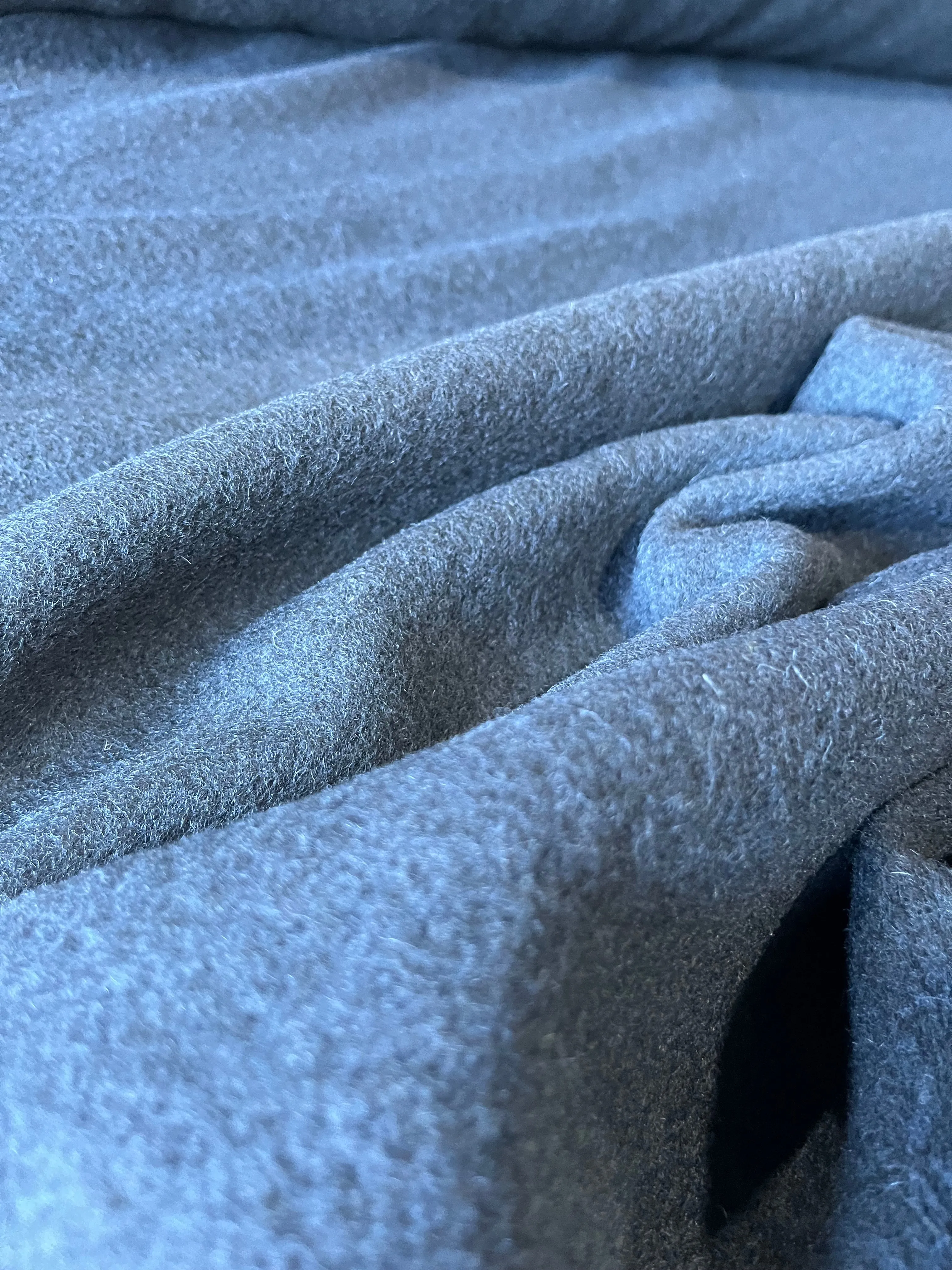 WOOLY BOILED WOOL NAVY