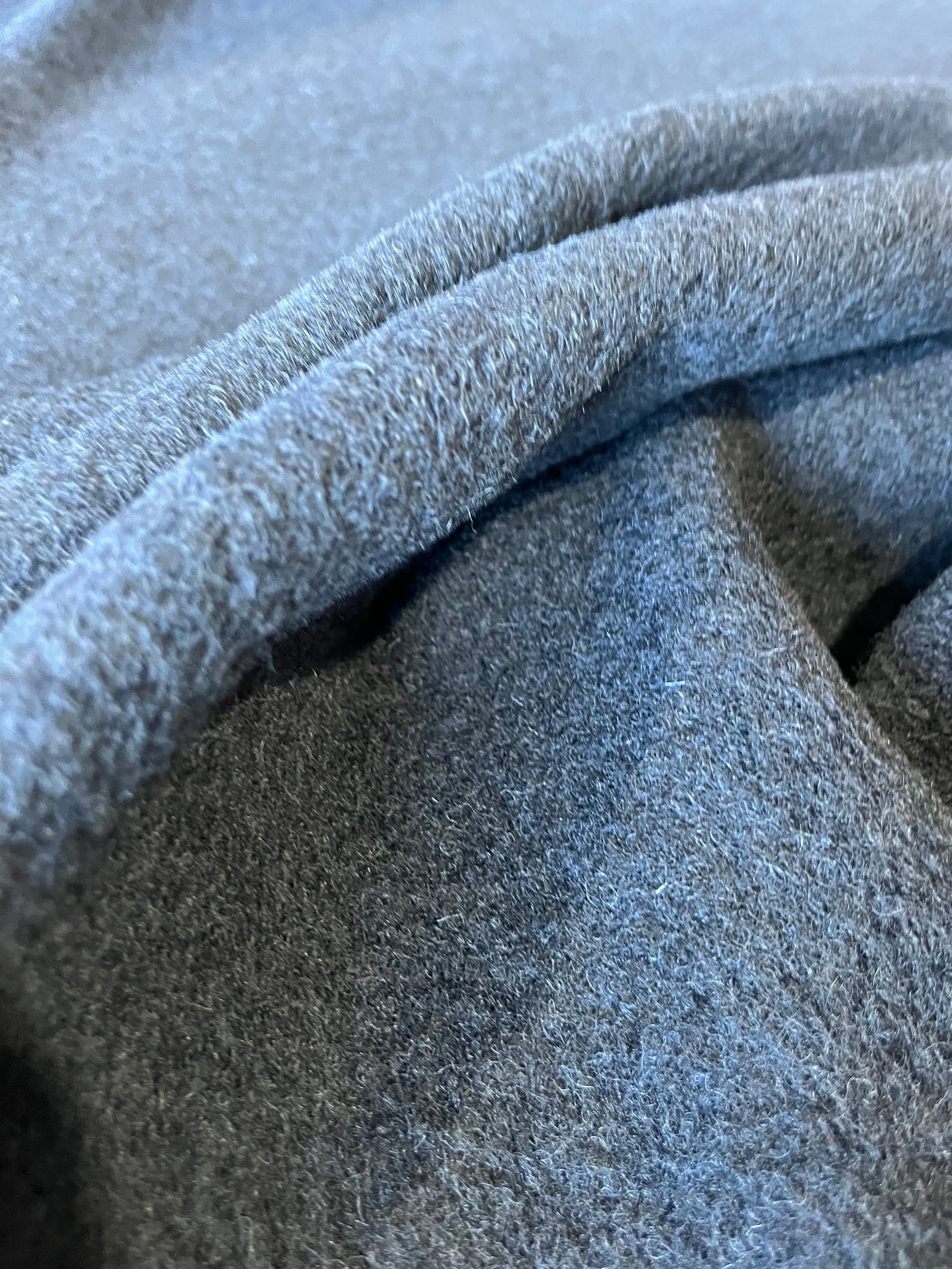 WOOLY BOILED WOOL NAVY