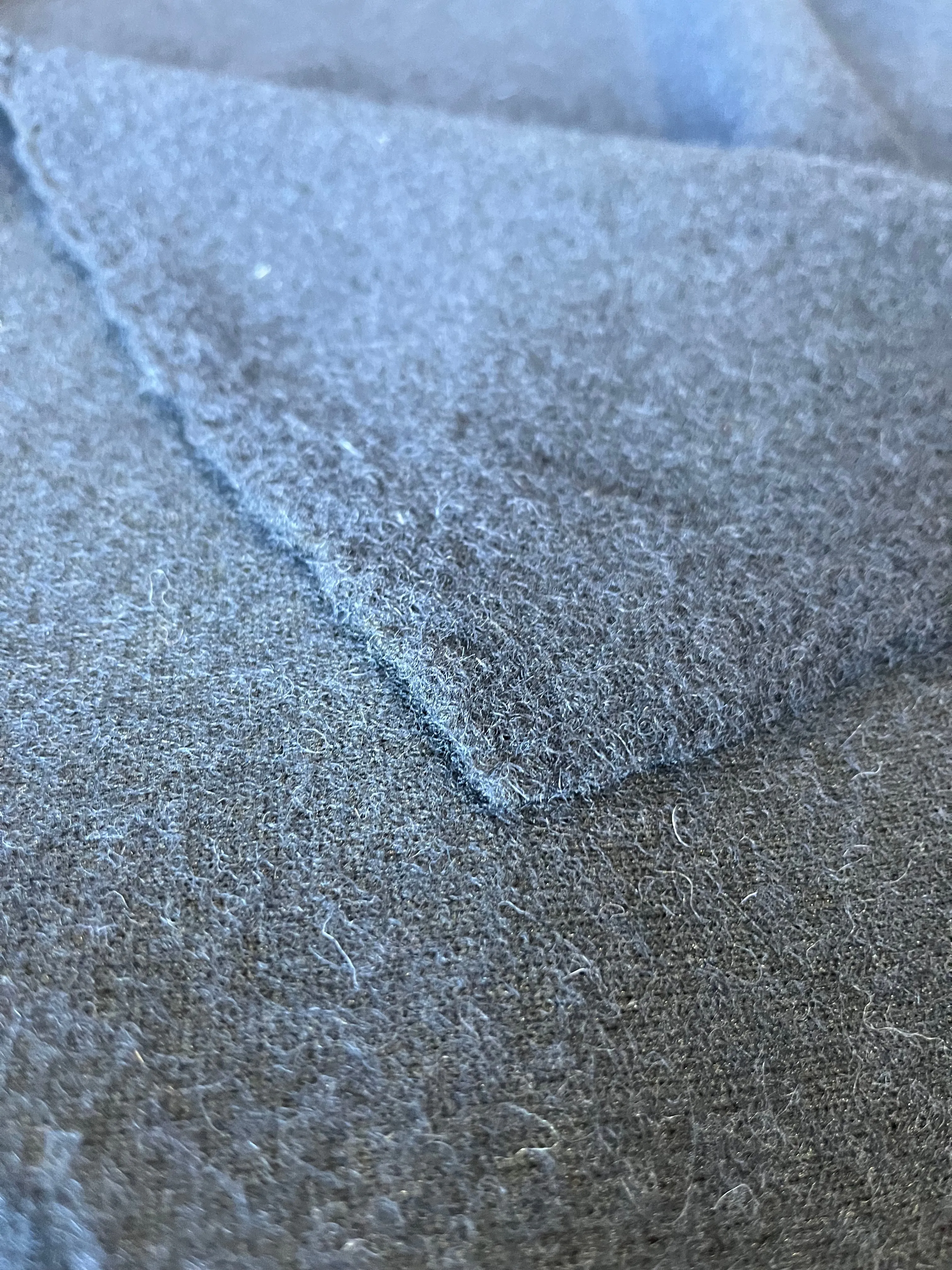WOOLY BOILED WOOL NAVY