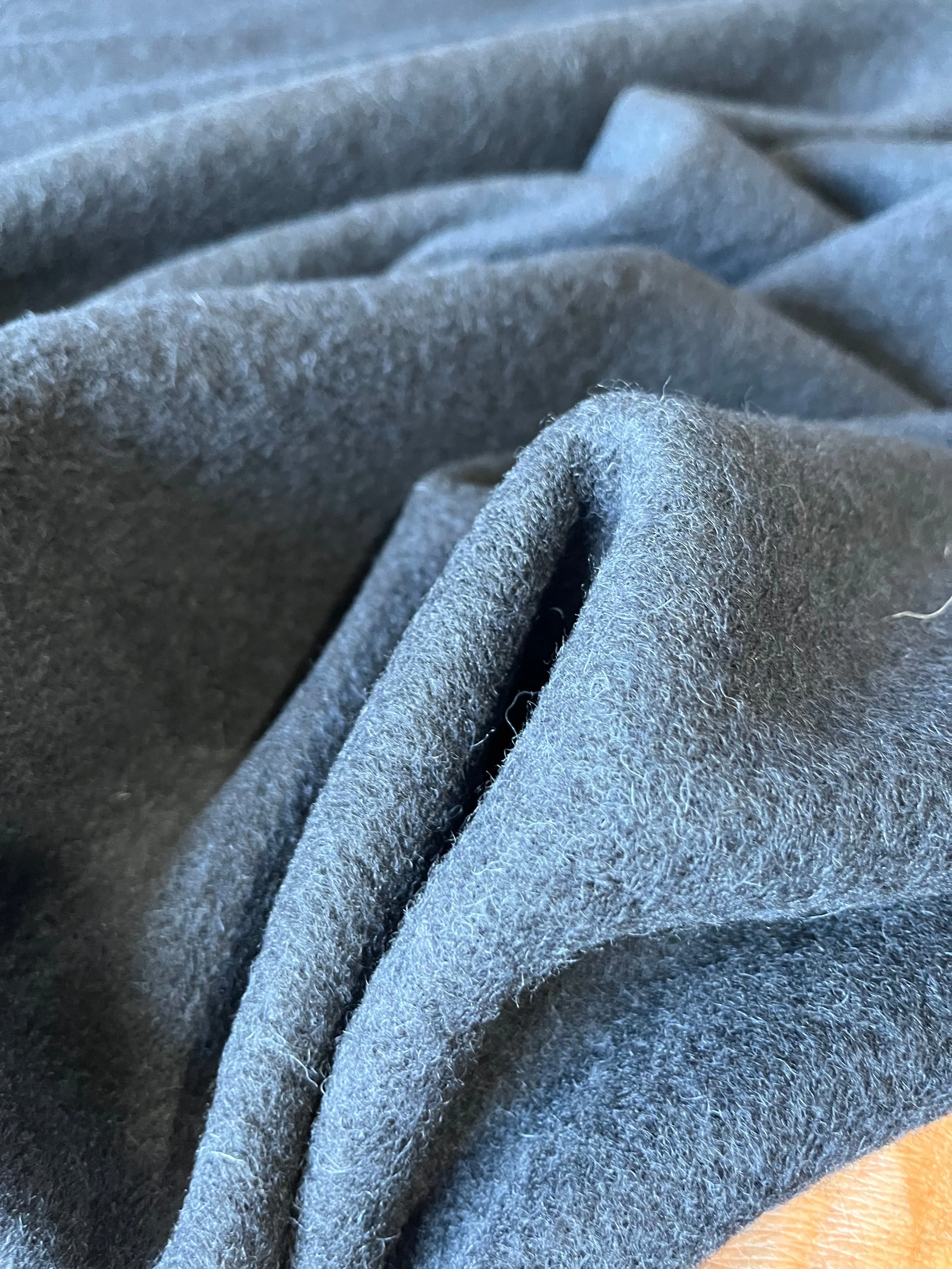 WOOLY BOILED WOOL NAVY