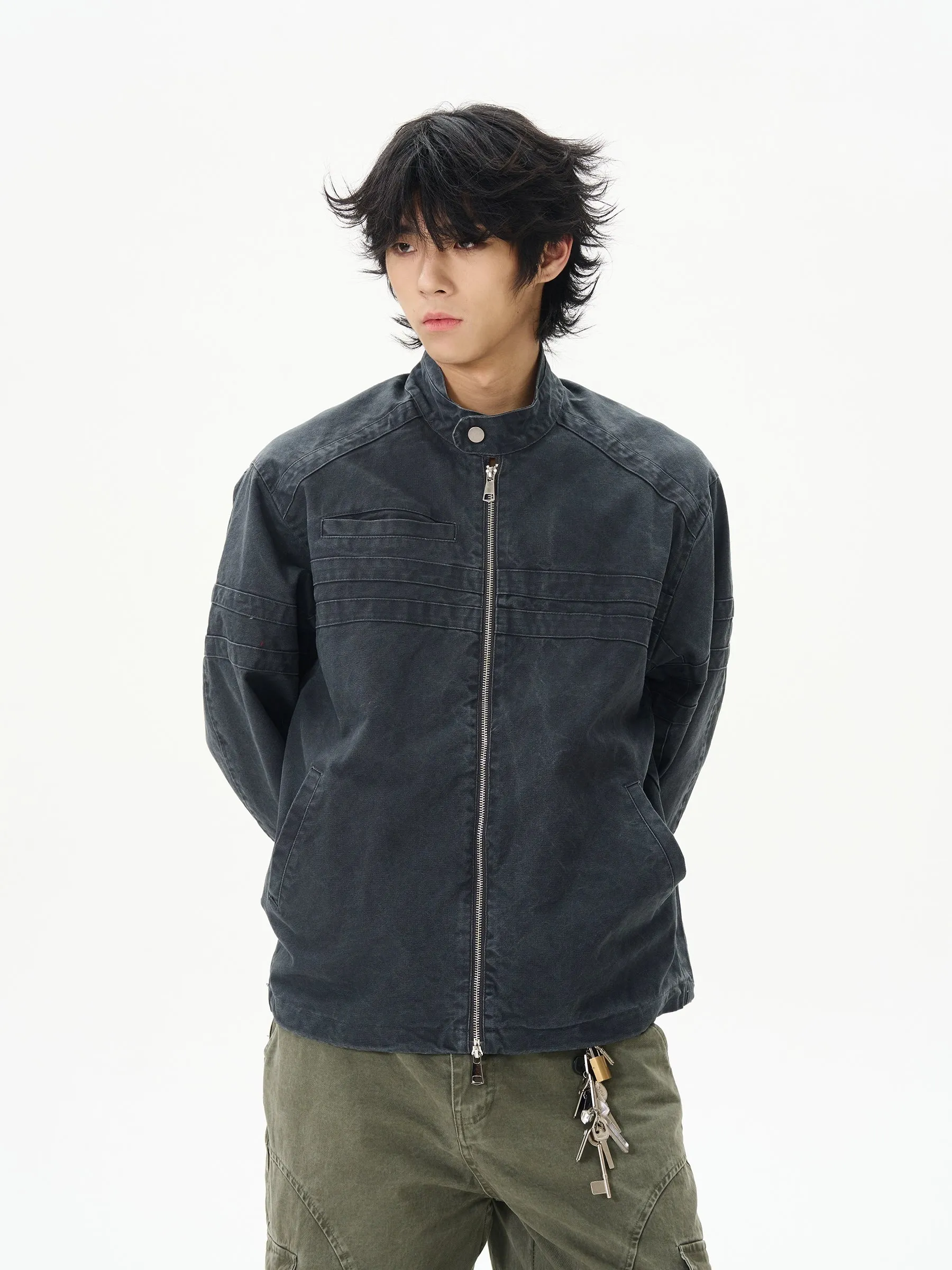Workwear Jacket with Hood