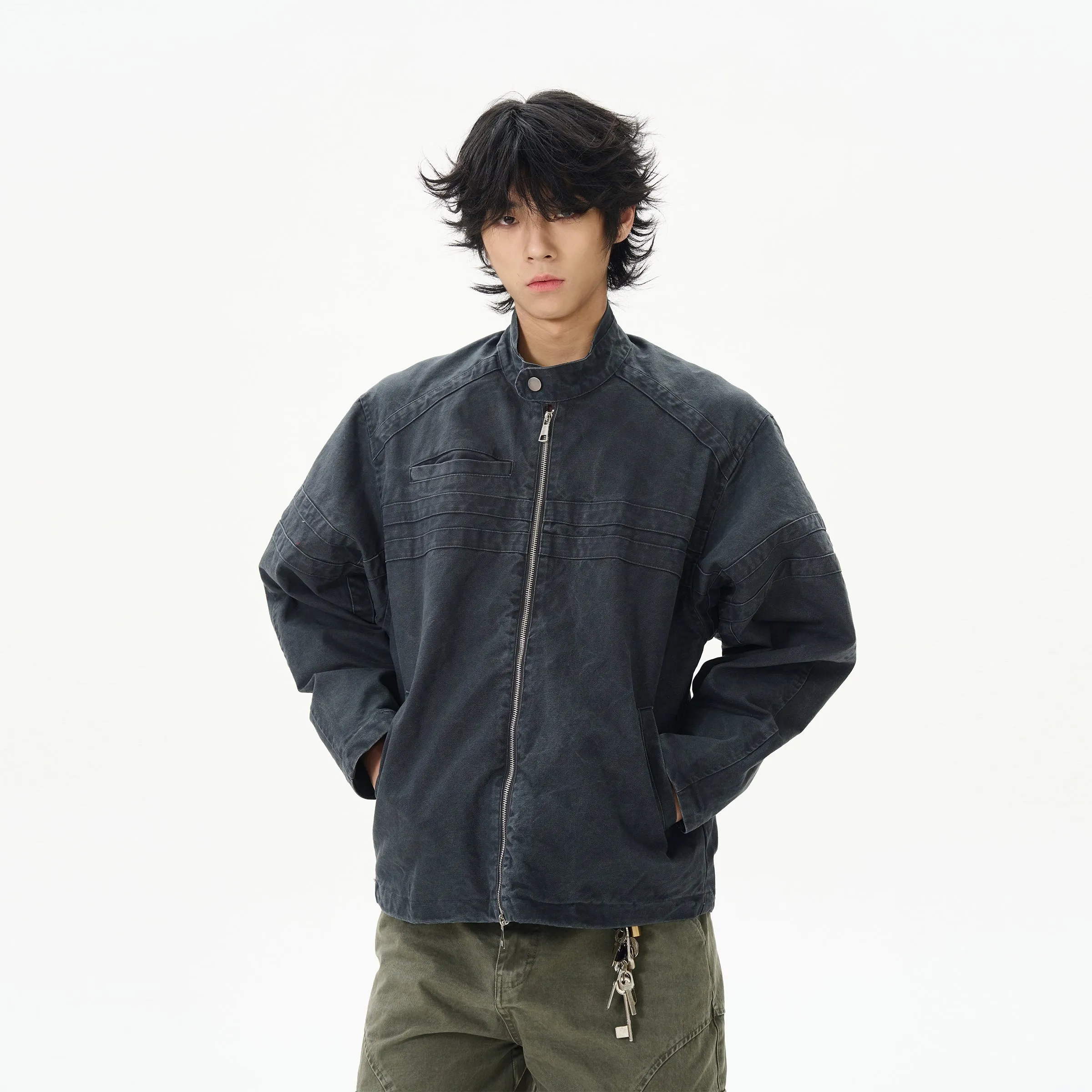 Workwear Jacket with Hood