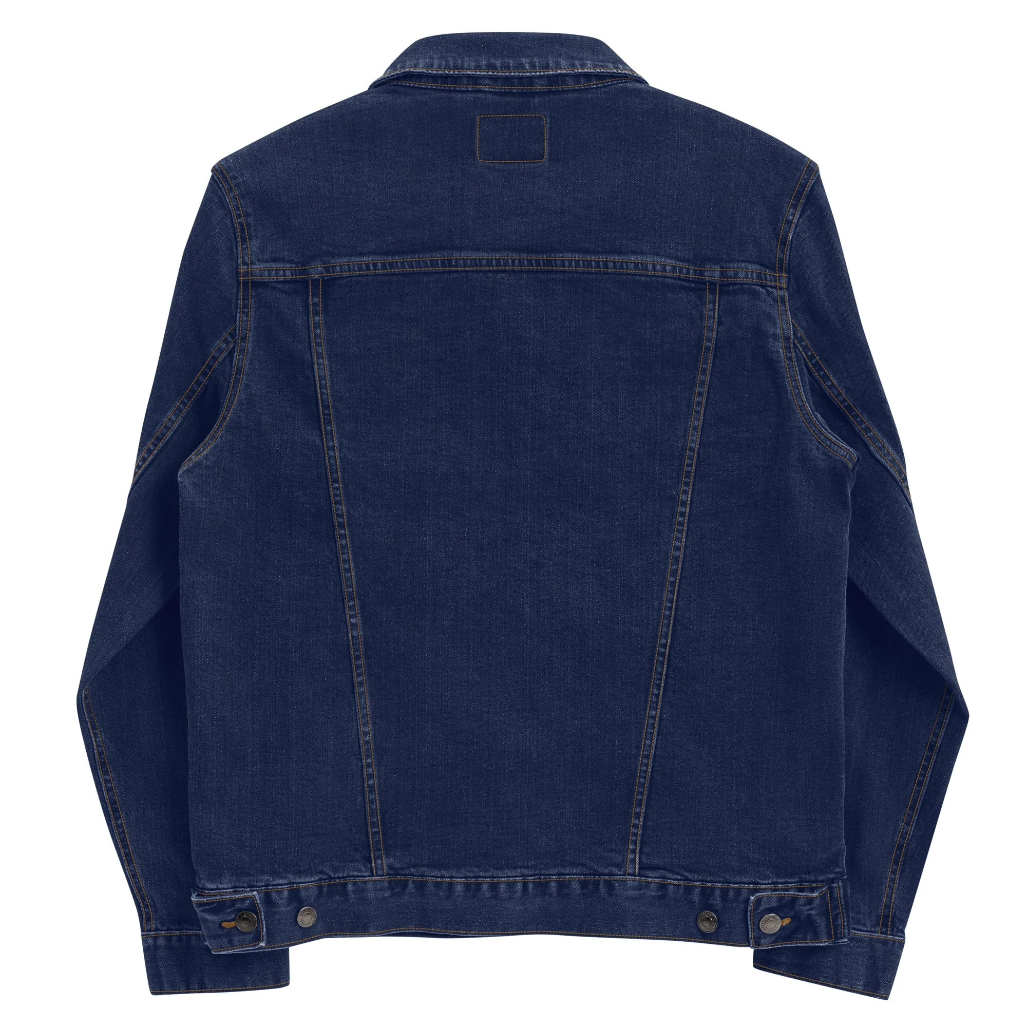 XCLUSIF POETIX WHITE LOGO Unisex denim jacket