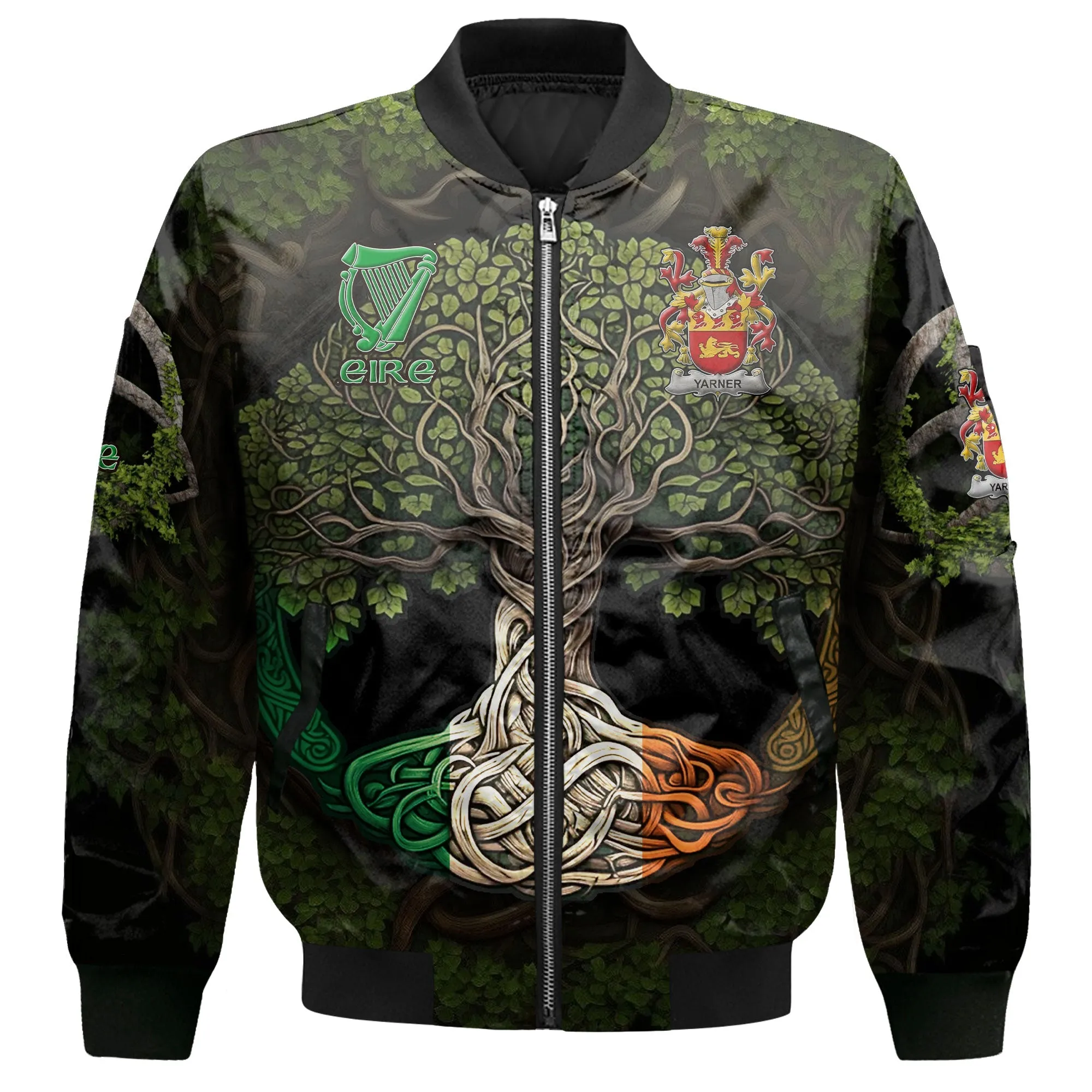 Yarner Bomber Jackets Ireland Is My Root Style