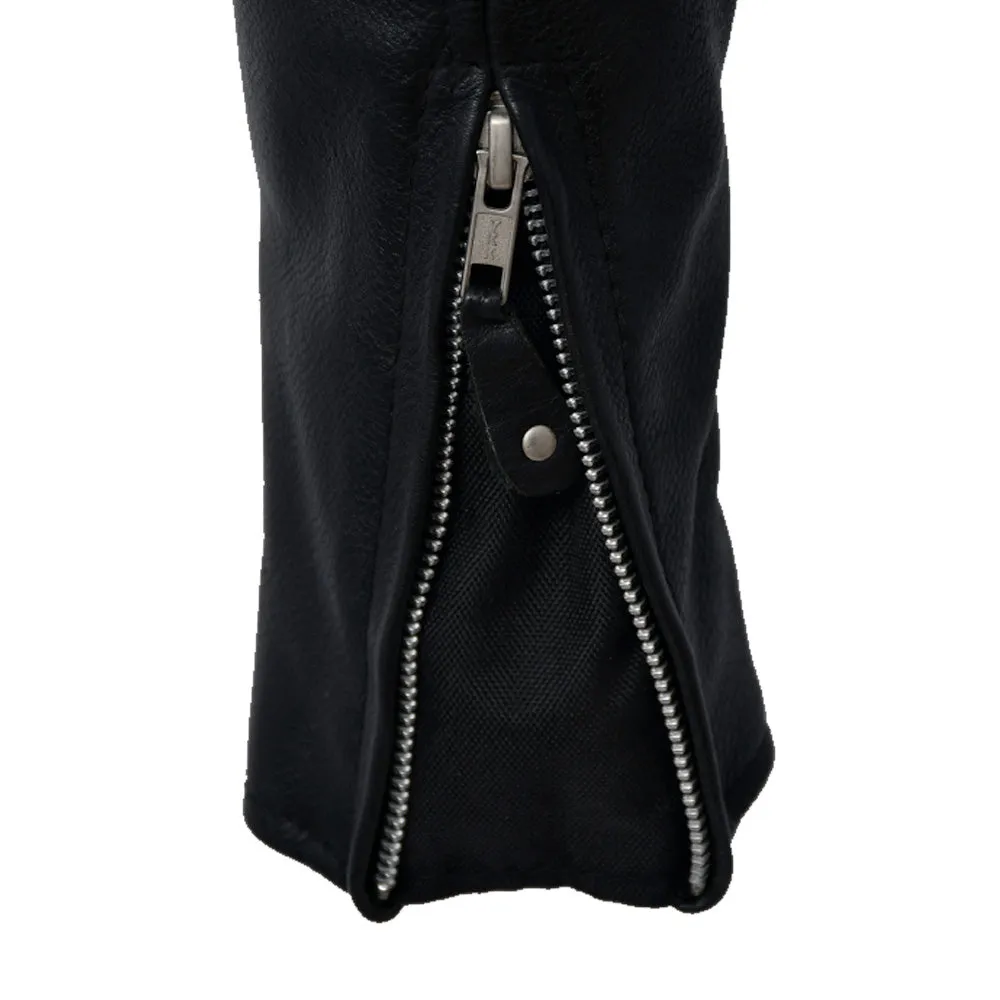YELONA BELOVA Motorcycle Leather Jacket