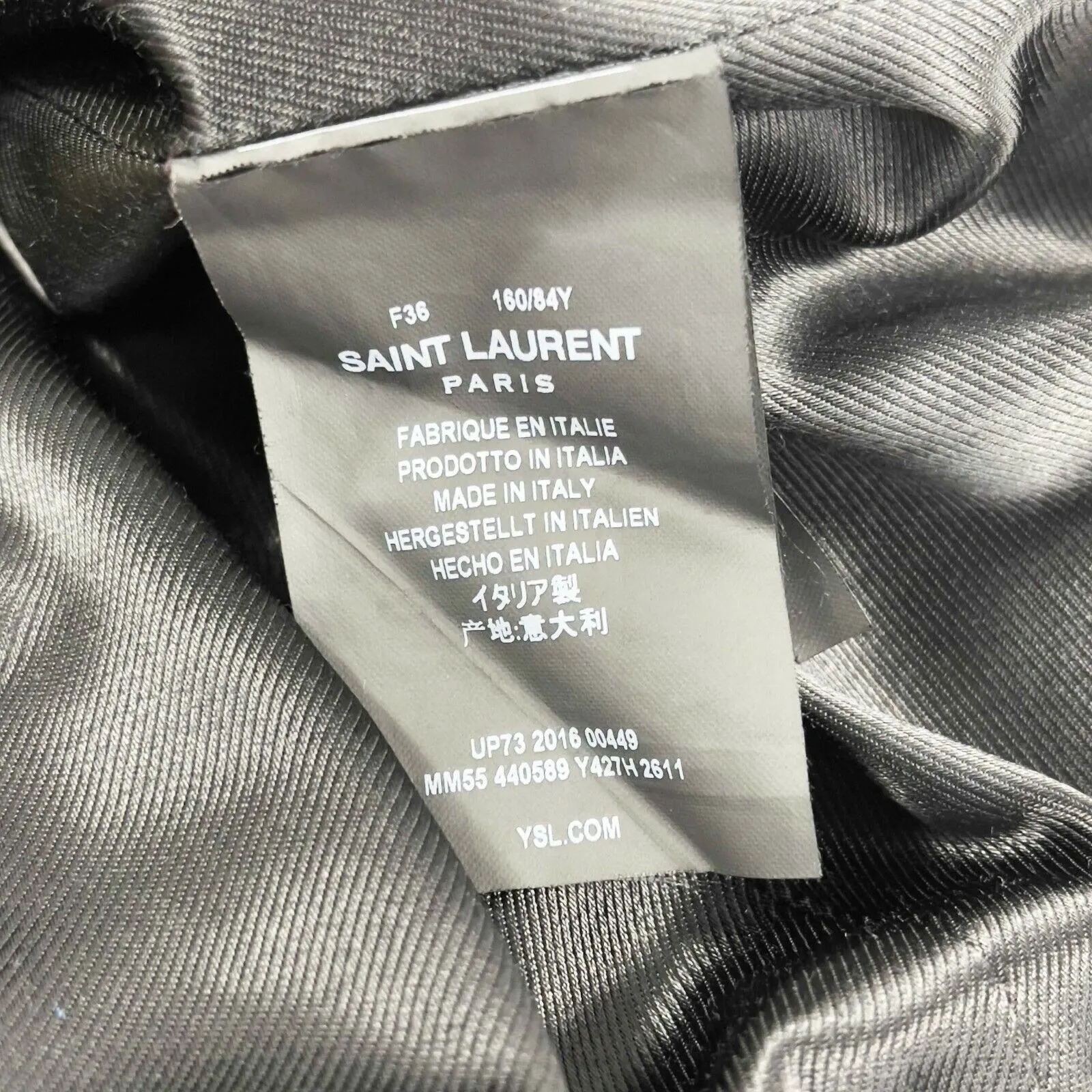 YSL - Saint Laurent - Runway Classic 6 Button Trench Coat - Belted - US 4 - 36
