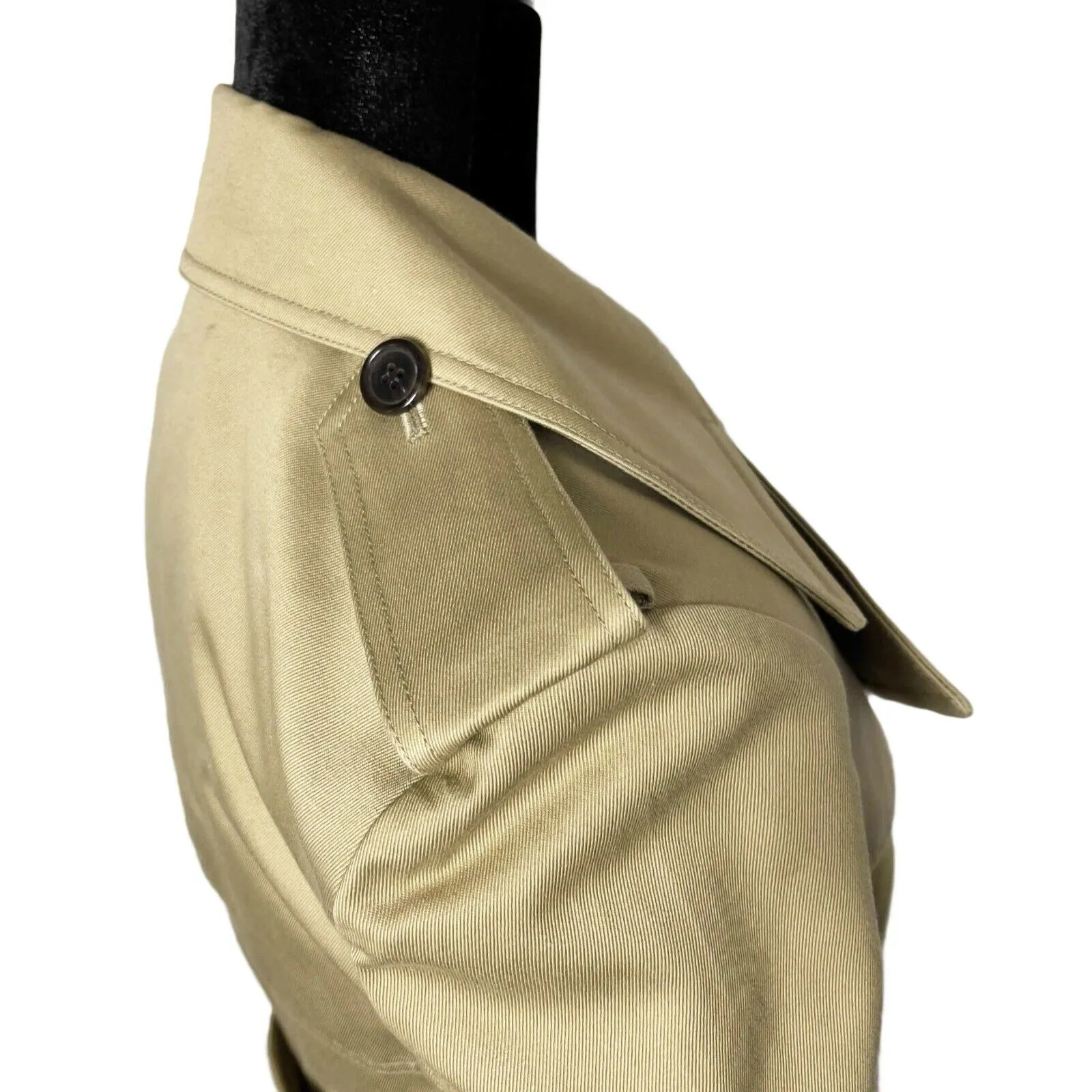 YSL - Saint Laurent - Runway Classic 6 Button Trench Coat - Belted - US 4 - 36