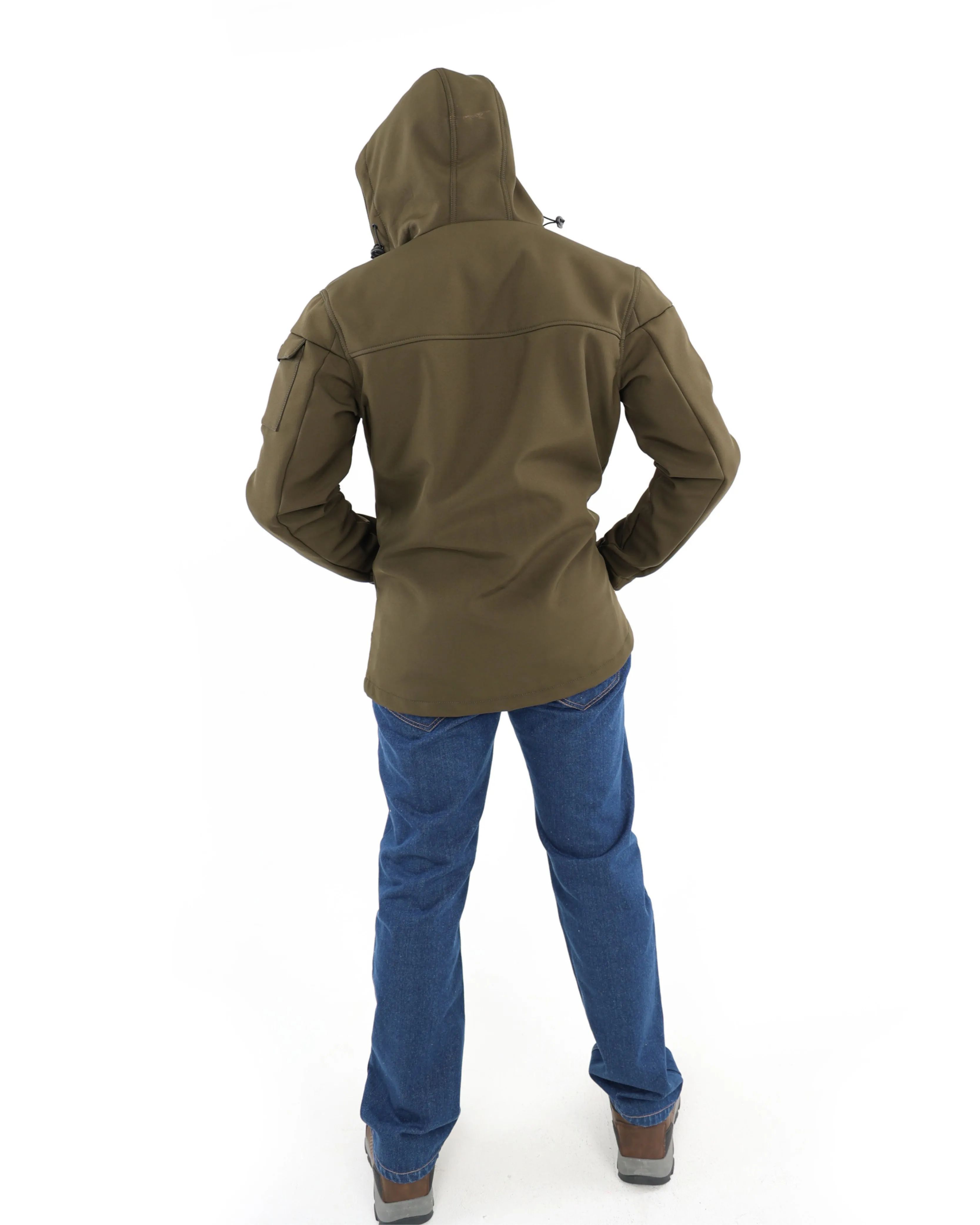 Zip Through Hooded Jacket