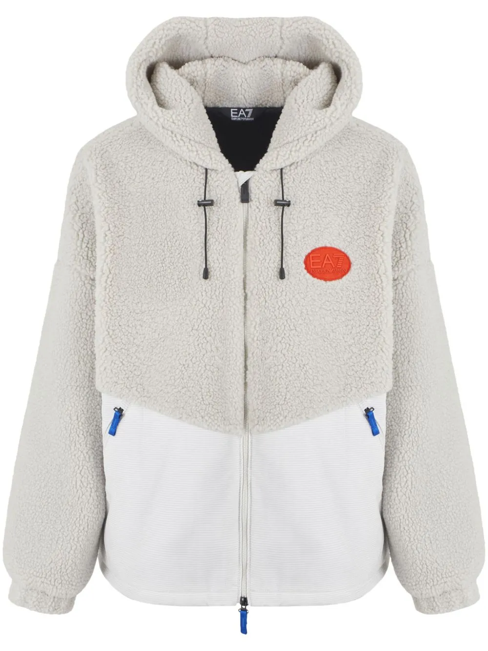 Zipped blouson jacket